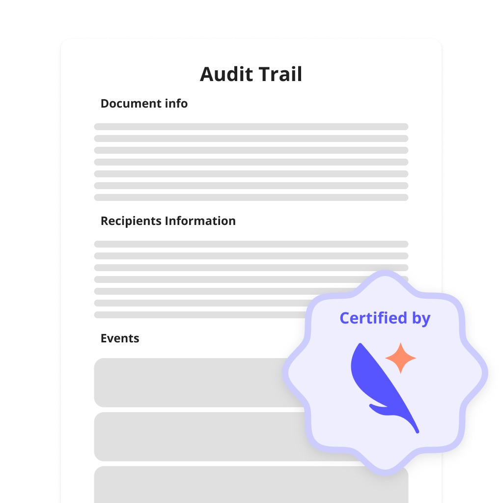 Audit trail