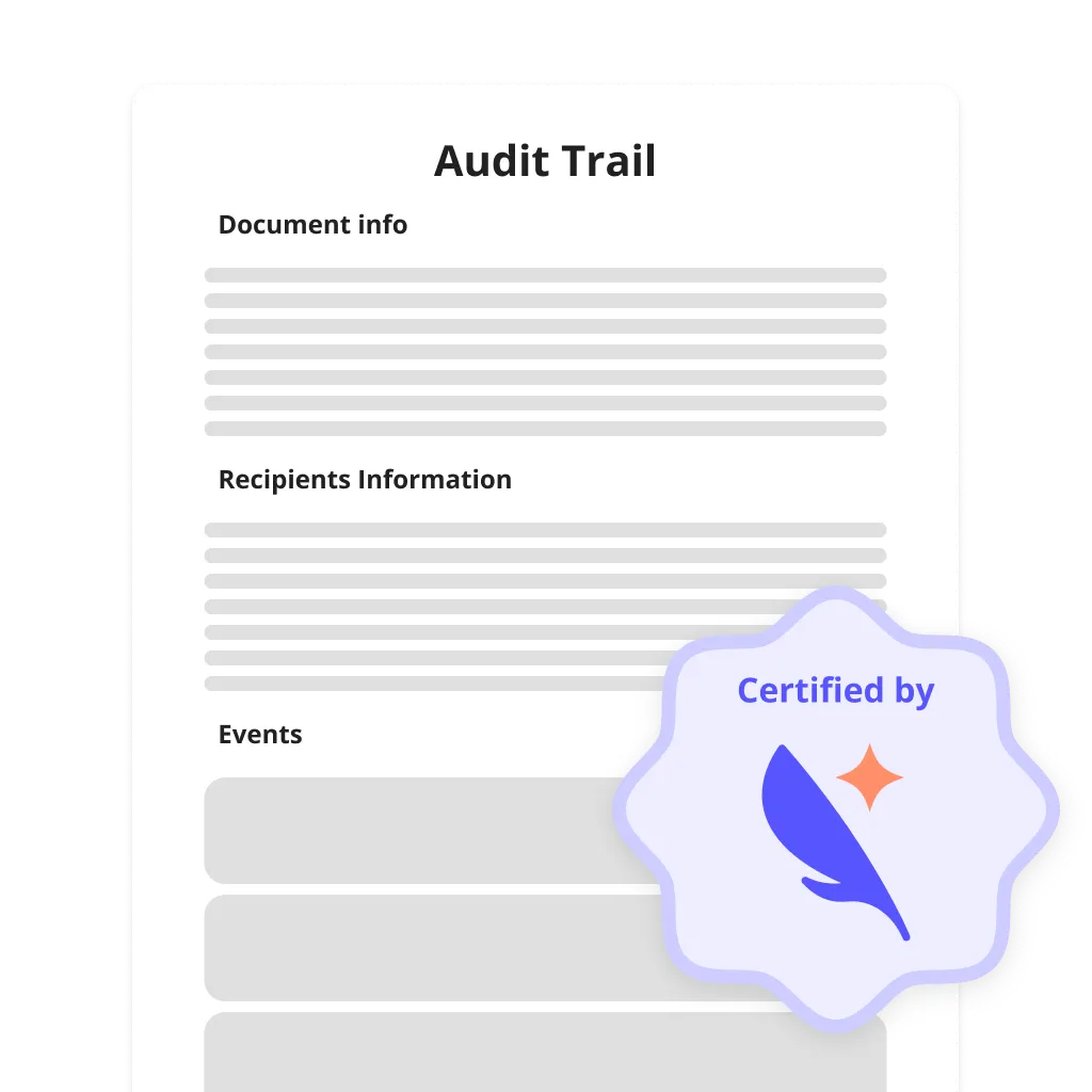 Audit trail